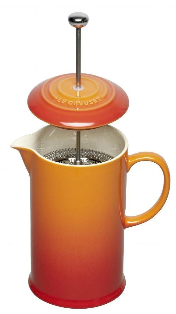 Le Creuset Kaffeebereiter In Ofenrot 5 Le Creuset Kaffeebereiter In Ofenrot – Bild 3