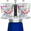 Bialetti Set Mini Express Kandinsky -WMF-Geschäft MINI arte 2 FRONTALE neu