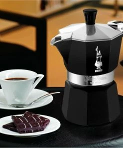Bialetti Espressokocher Moka Express Black -WMF-Geschäft Moka Express schwarz Ambiente