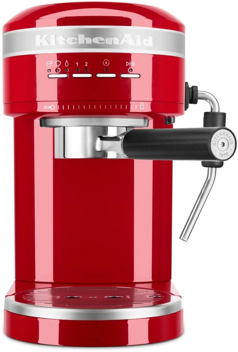 KitchenAid Halbautomatische Espressomaschine ARTISAN In Empire Rot 3 KitchenAid Halbautomatische Espressomaschine ARTISAN In Empire Rot