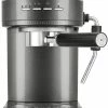 KitchenAid Halbautomatische Espressomaschine ARTISAN In Medallion Silber