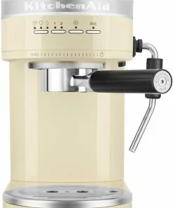KitchenAid Halbautomatische Espressomaschine ARTISAN In Creme