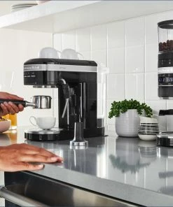 KitchenAid Halbautomatische Espressomaschine ARTISAN In Onyx Schwarz -WMF-Geschäft P200263kp 018z EMEA OB