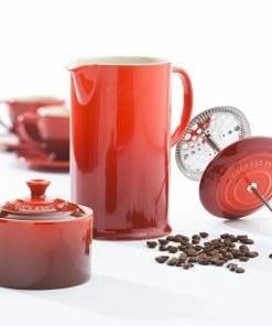 Le Creuset Kaffeebereiter In Kirschrot 9 Le Creuset Kaffeebereiter In Kirschrot -WMF-Geschäft Poterie 29 l