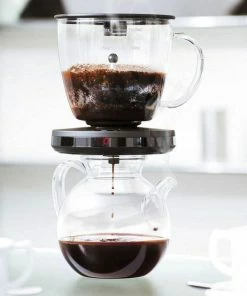 Carl Henkel Glaskanne Potto Mit Glasdeckel -WMF-Geschäft Potto Kanne 3 neu 2 l