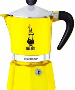 Bialetti Espressokocher Rainbow Gelb