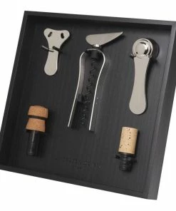 L´Atelier Du Vin L′Atelier Du Vin Wein-Set In Schwarz, 5-teilig -WMF-Geschäft Ratelier noir profil neu l
