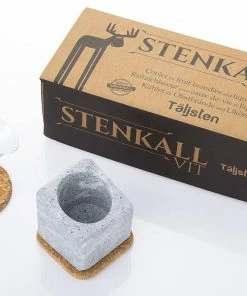 Täljsten Glaskühler Aus Speckstein Mit Trinkglas 9 Täljsten Glaskühler Aus Speckstein Mit Trinkglas -WMF-Geschäft STENKALL VIT Multilingual 3 l