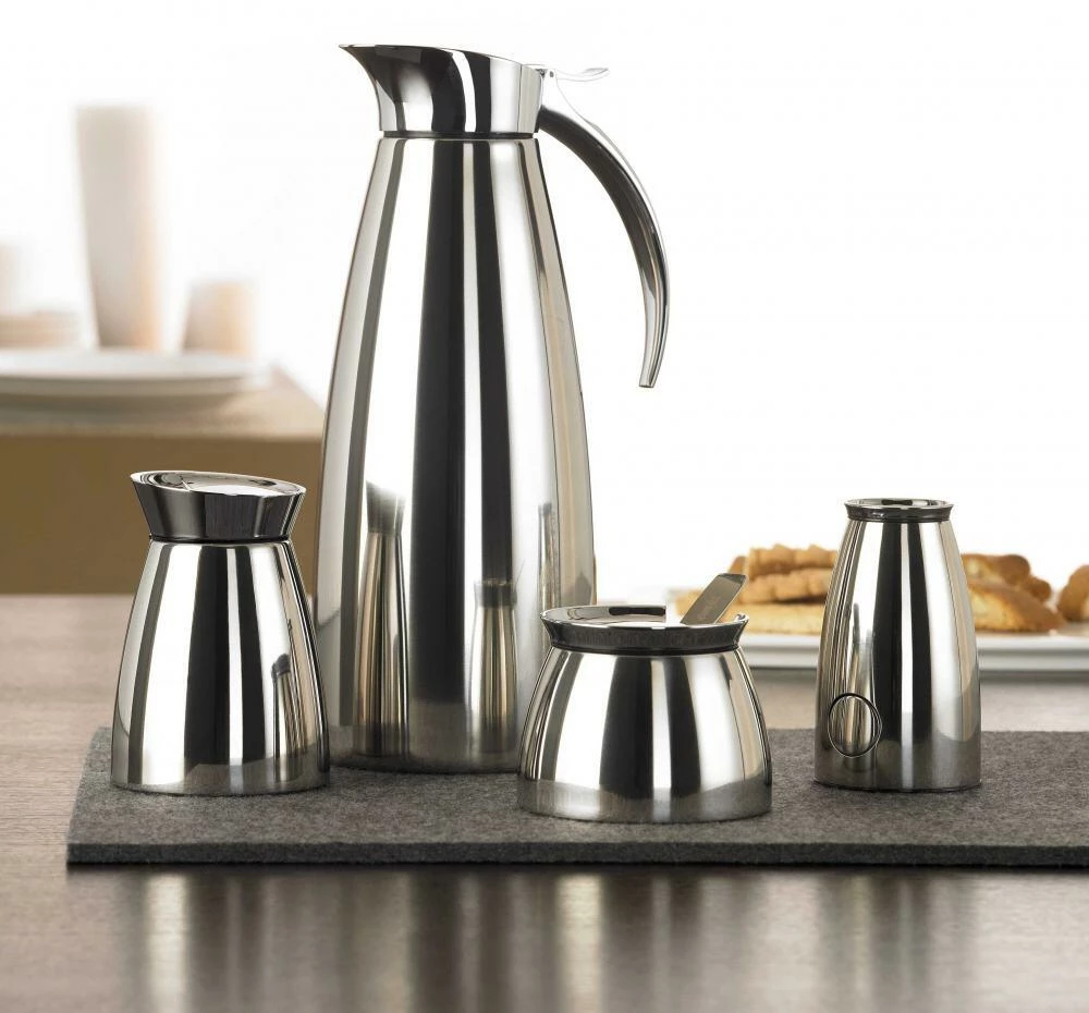 Emsa Isolierkanne Eleganza Edelstahl 5 Emsa Isolierkanne Eleganza Edelstahl – Bild 3