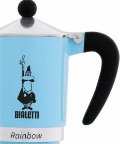 Bialetti Espressokocher Rainbow Hellblau 8 Bialetti Espressokocher Rainbow Hellblau -WMF-Geschäft rainbow blue 3
