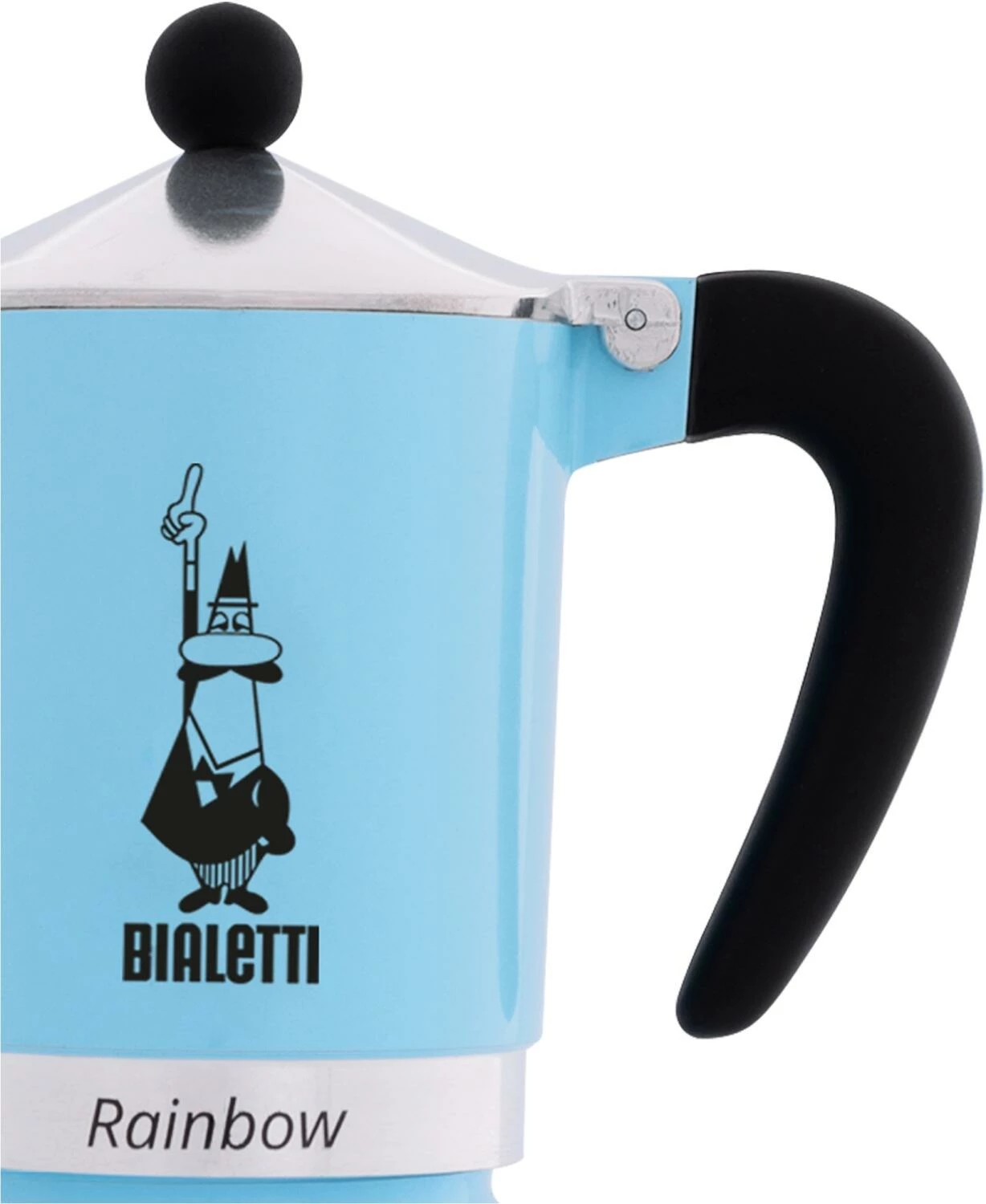 Bialetti Espressokocher Rainbow Hellblau 5 Bialetti Espressokocher Rainbow Hellblau – Bild 3