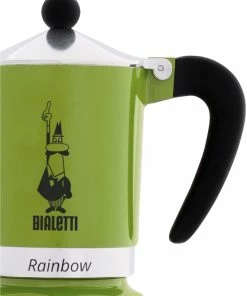 Bialetti Espressokocher Rainbow Grün -WMF-Geschäft rainbow green 3